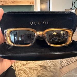 Circa 1995 Gucci Sunglasses. In great condition, no scratches.